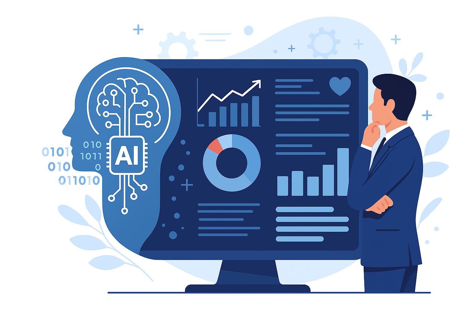 نمایش آینده داشبوردهای مدیریتی مبتنی بر هوش مصنوعی و الگوریتم‌های یادگیری ماشین در تحلیل داده‌های سازمانی