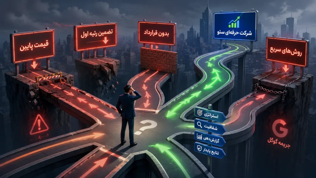چگونه بهترین شرکت سئو را انتخاب کنیم؟