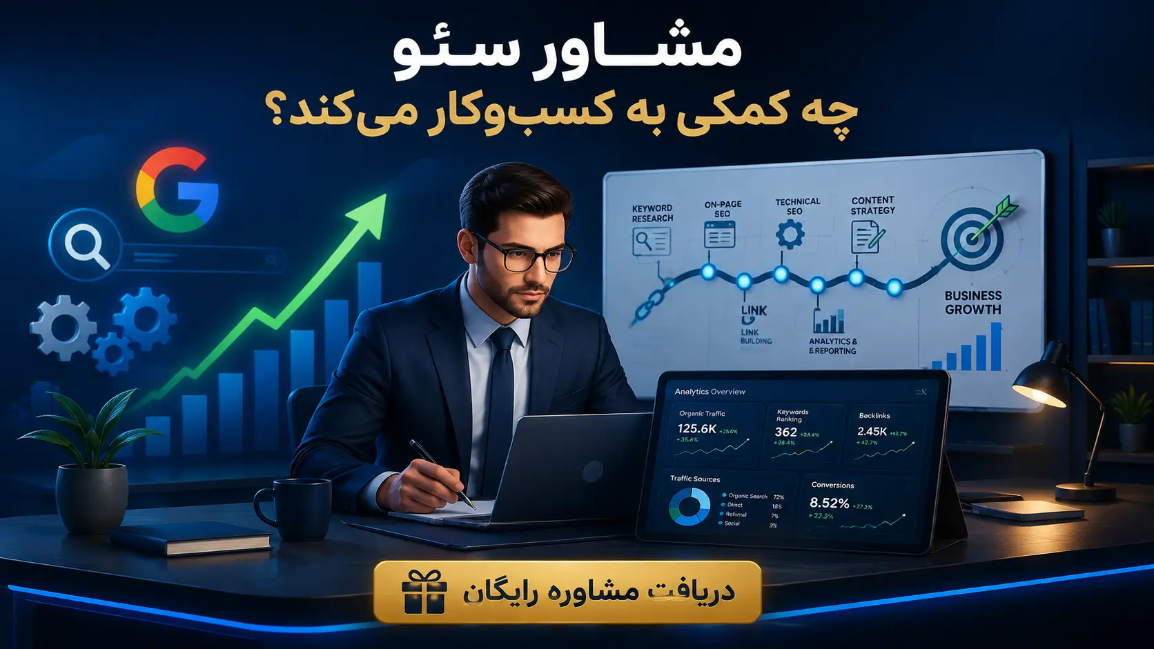 مشاوره سئو چه کمکی به کسب‌وکار می‌کند؟