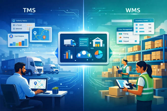تفاوت TMS و WMS در لجستیک